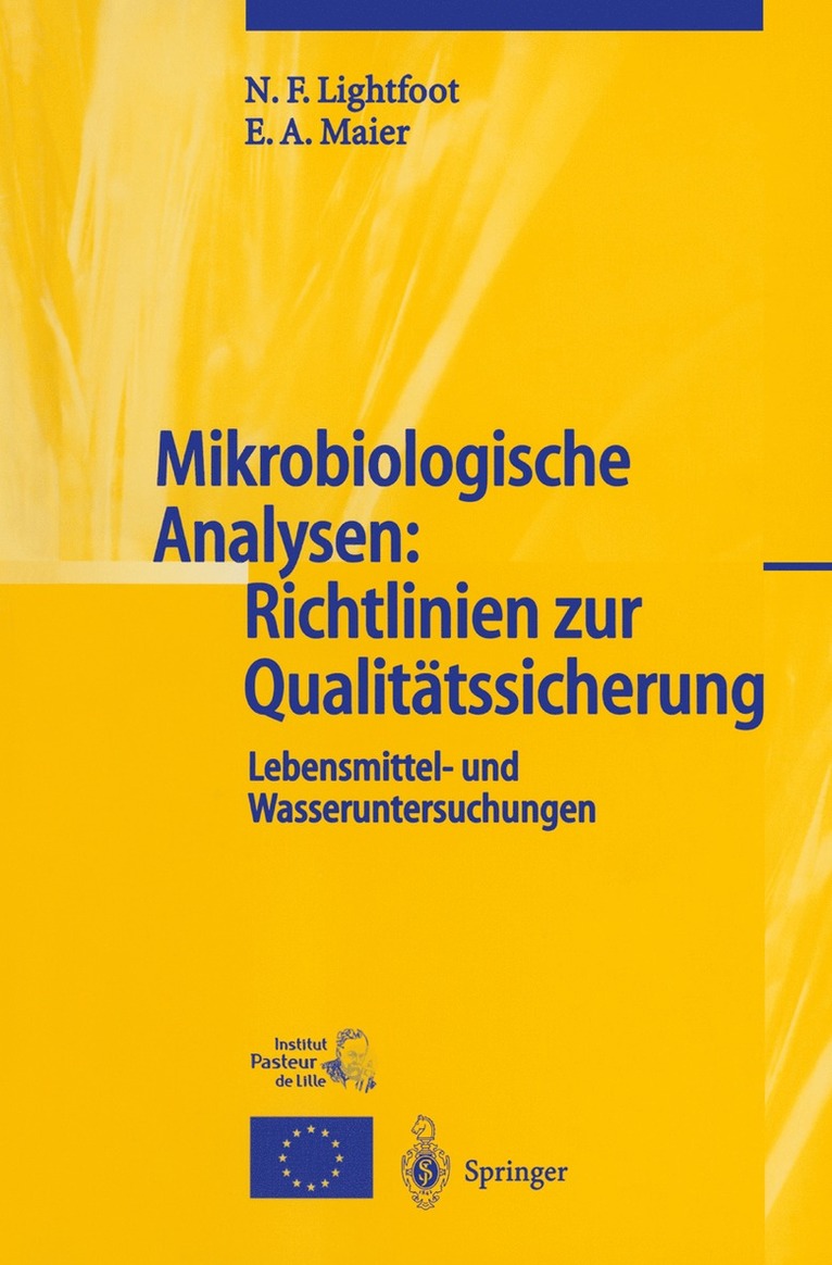 Mikrobiologische Analysen: Richtlinien zur Qualittssicherung 1