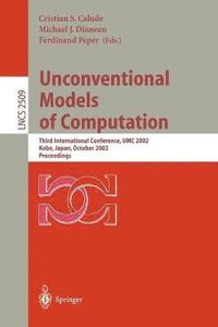 bokomslag Unconventional Models of Computation