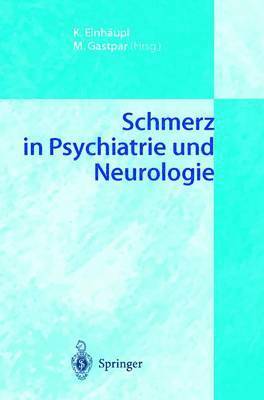 bokomslag Schmerz in Psychiatrie und Neurologie