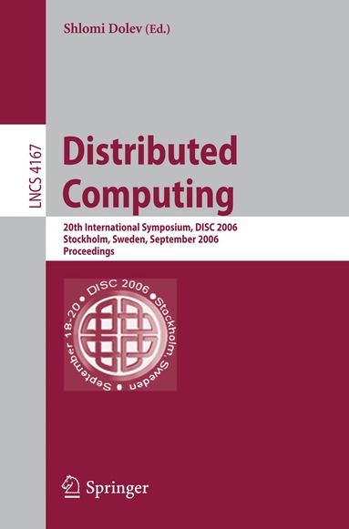 Shlomi Dolev - Distributed Computing, Häftad