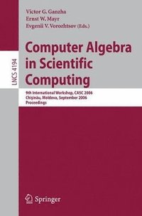 bokomslag Computer Algebra in Scientific Computing