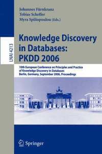 bokomslag Knowledge Discovery in Databases: PKDD 2006