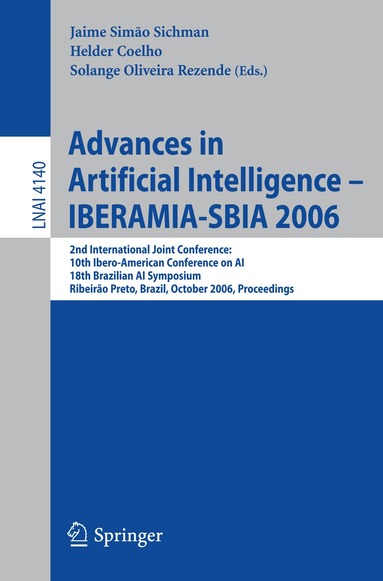 Jaime Simao Sichman, Helder Coelho, Solange Oliveira Rezende - Advances in Artificial Intelligence - IBERAMIA-SBIA 2006, Häftad