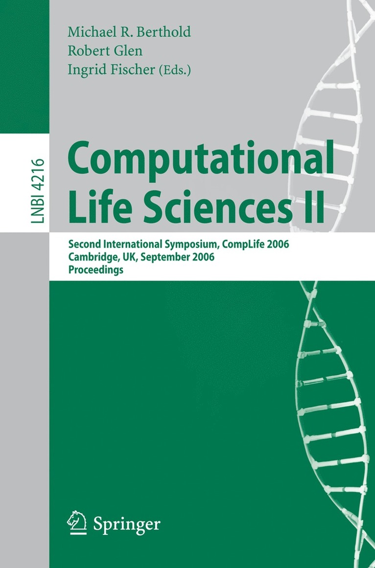 Computational Life Sciences II 1