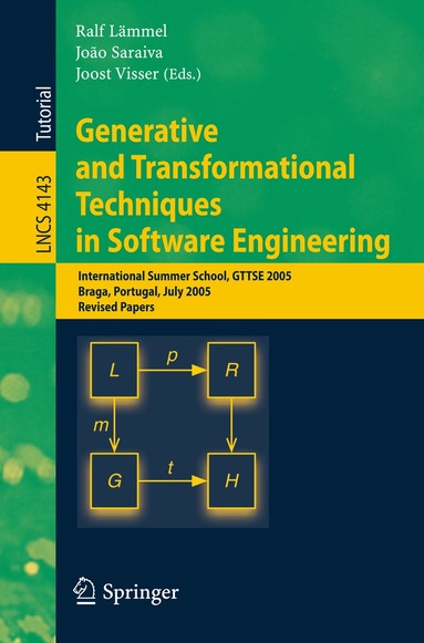 Ralf Lämmel, João Saraiva, Joost Visser - Generative and Transformational Techniques in Software Engineering, Häftad