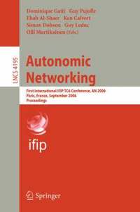 bokomslag Autonomic Networking