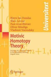 bokomslag Motivic Homotopy Theory