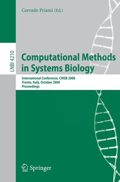 Corrado Priami - Computational Methods in Systems Biology, Häftad