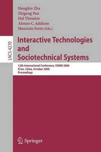 bokomslag Interactive Technologies and Sociotechnical Systems