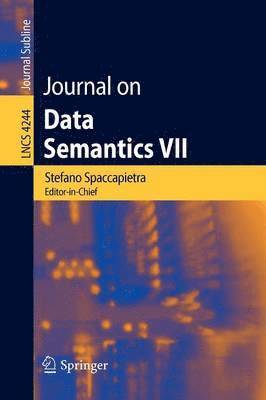 bokomslag Journal on Data Semantics VII