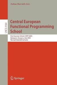 bokomslag Central European Functional Programming School