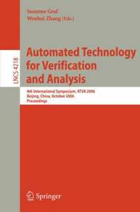 bokomslag Automated Technology for Verification and Analysis