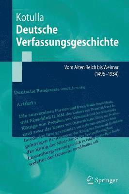 Deutsche Verfassungsgeschichte 1