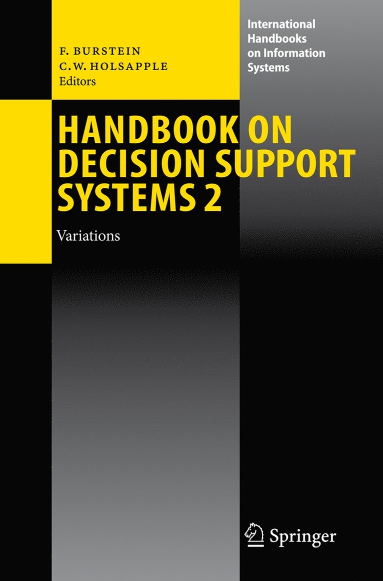 Handbook on Decision Support Systems 2 1