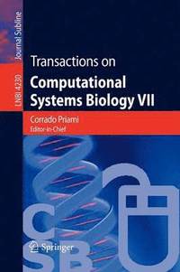 bokomslag Transactions on Computational Systems Biology VII