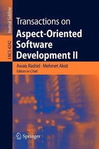 bokomslag Transactions on Aspect-Oriented Software Development II