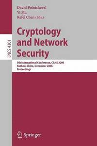 bokomslag Cryptology and Network Security