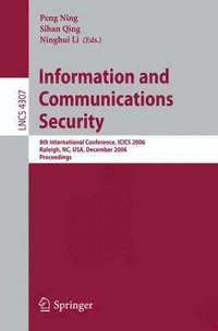 bokomslag Information and Communications Security