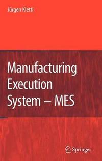 bokomslag Manufacturing Execution System - MES