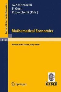 bokomslag Mathematical Economics