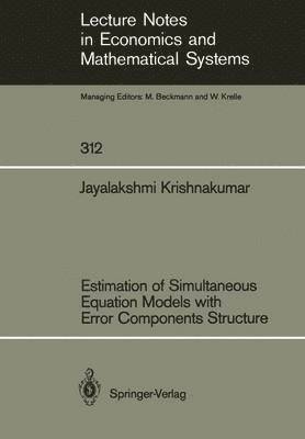 Estimation of Simultaneous Equation Models with Error Components Structure 1