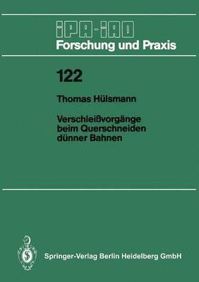 bokomslag Verschleivorgnge beim Querschneiden dnner Bahnen