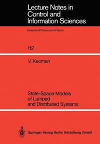 bokomslag State-Space Models of Lumped and Distributed Systems