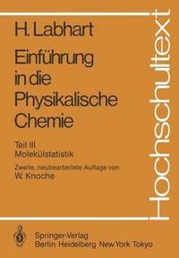 bokomslag Einfhrung in die Physikalische Chemie