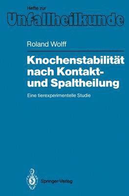 bokomslag Knochenstabilitt nach Kontakt- und Spaltheilung