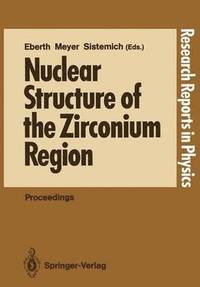 bokomslag Nuclear Structure of the Zirconium Region