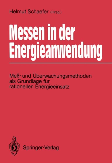 bokomslag Messen in der Energieanwendung