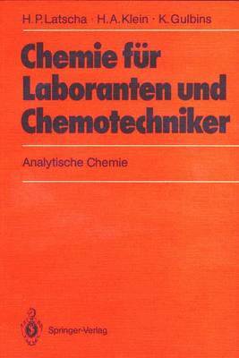 Chemie fr Laboranten und Chemotechniker 1