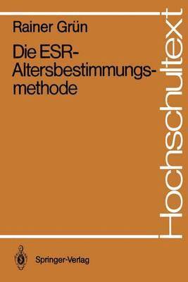 Die ESR-Altersbestimmungsmethode 1