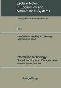 bokomslag Information Technology: Social and Spatial Perspectives