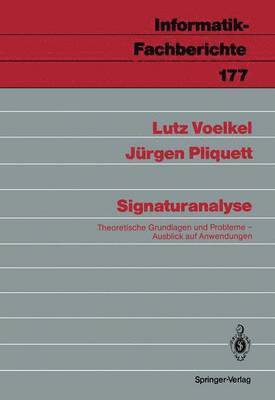 Signaturanalyse 1