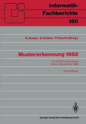 bokomslag Mustererkennung 1988