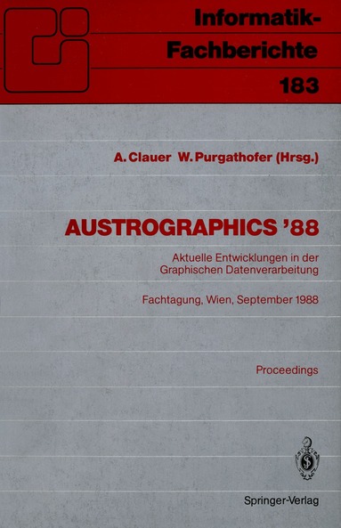 Alexander Clauer, Werner Purgathofer - Austrographics ’88, Häftad