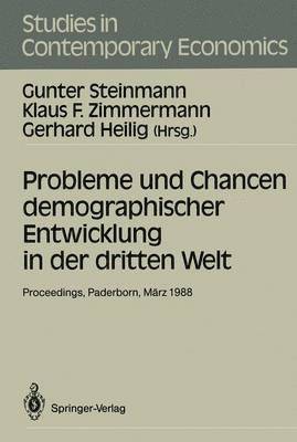 Probleme und Chancen demographischer Entwicklung in der dritten Welt 1