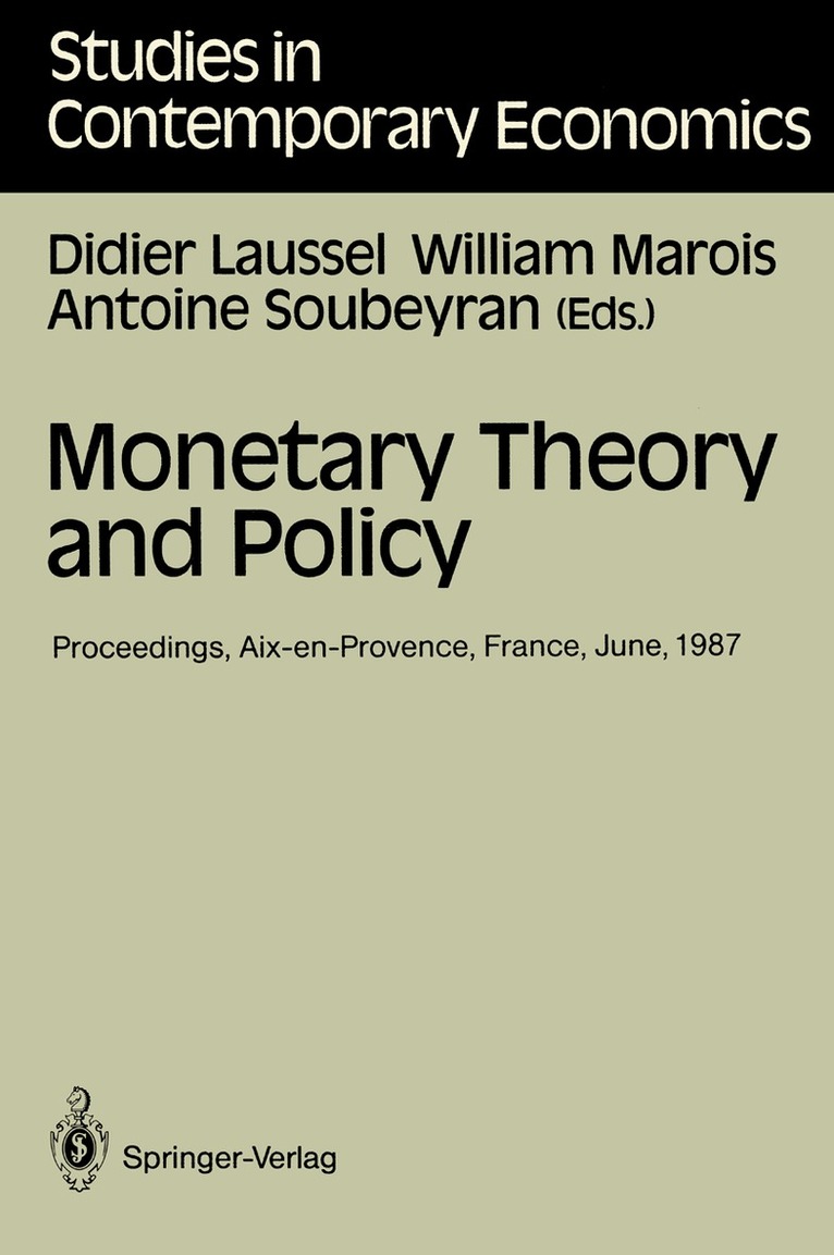 Monetary Theory and Policy