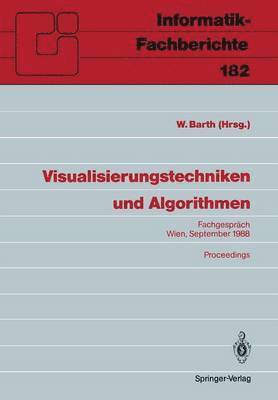 Wilhelm Barth, Wilhelm Barth - Visualisierungstechniken und Algorithmen, Häftad