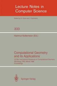 bokomslag Computational Geometry and its Applications