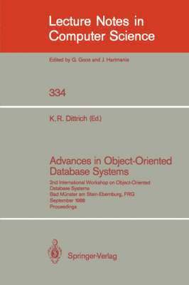 bokomslag Advances in Object-Oriented Database Systems