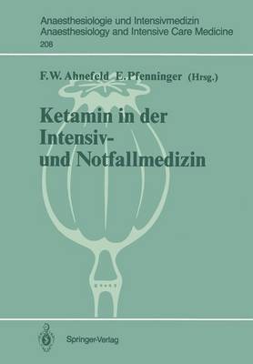 Ketamin in der Intensiv- und Notfallmedizin 1