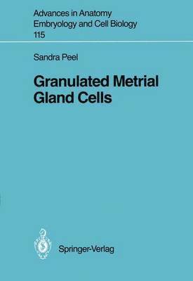 bokomslag Granulated Metrial Gland Cells