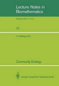 bokomslag Community Ecology