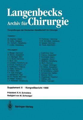 Verhandlungen der Deutschen Gesellschaft für Chirurgie, Häftad