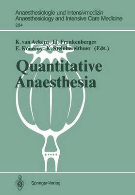 Quantitative Anaesthesia 1