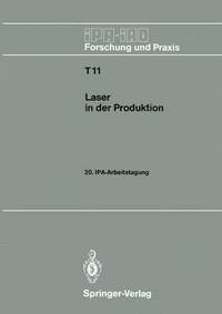 bokomslag Laser in der Produktion