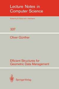 bokomslag Efficient Structures for Geometric Data Management