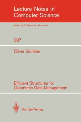 bokomslag Efficient Structures for Geometric Data Management